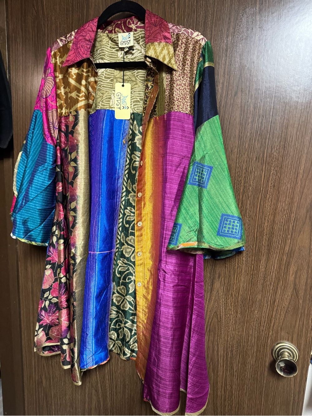 M098 // NWT Jaded Gypsy Multicolor dress/duster // OS